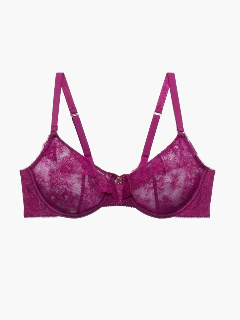 Savage X Fenty Chantilly Cascade Balconette Bra | Size 38DDD